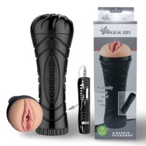 Âm đạo giả đèn pin Magical Kiss 7 chế độ rung